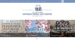 Desktop Screenshot of catholicfamilylifecenter.com